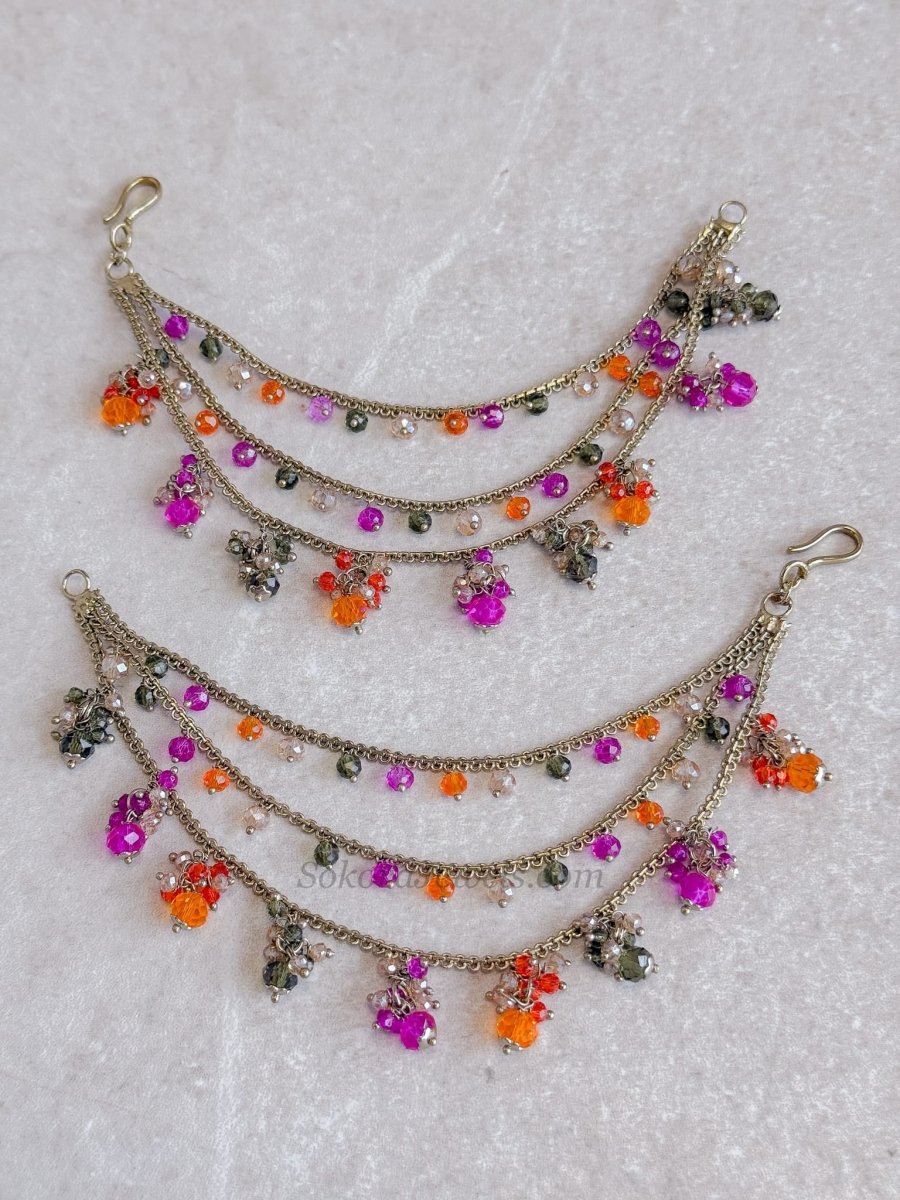 MultiColour Sahara For Earrings - SOKORA JEWELSMultiColour Sahara For EarringsEARRINGS
