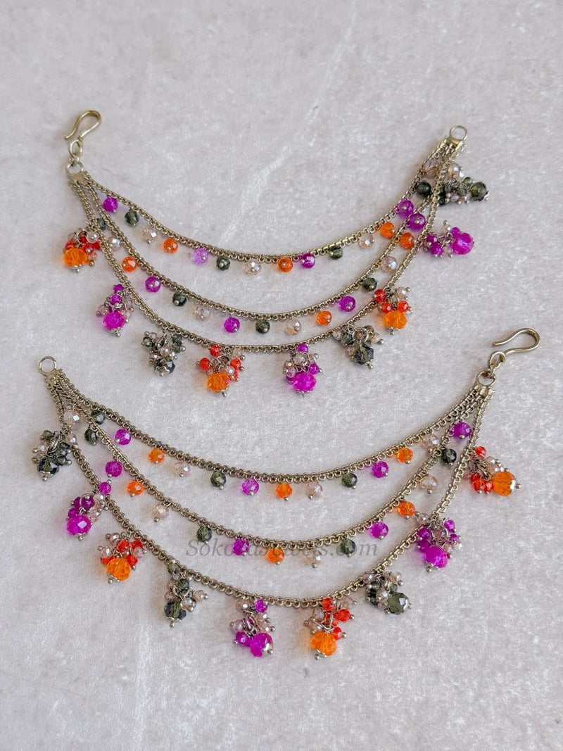 MultiColour Sahara For Earrings - SOKORA JEWELSMultiColour Sahara For EarringsEARRINGS