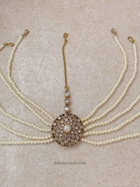 Multistrand Pearly Mathapatti - SOKORA JEWELSMultistrand Pearly Mathapatti