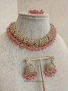 Mumtaz Golden Necklace Set - SOKORA JEWELSMumtaz Golden Necklace Set