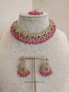 Mumtaz Golden Necklace Set - SOKORA JEWELSMumtaz Golden Necklace Set