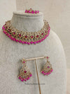 Mumtaz Golden Necklace Set - SOKORA JEWELSMumtaz Golden Necklace Set