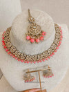 Mumtaz Golden Necklace Set - SOKORA JEWELSMumtaz Golden Necklace Set