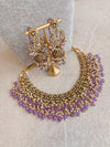 Nadia Necklace Set - Purple - SOKORA JEWELSNadia Necklace Set - Purple