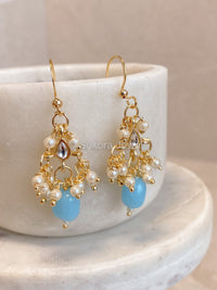 Naila Mini Pearly Drop Earrings - SOKORA JEWELSNaila Mini Pearly Drop Earringsstuds and tops