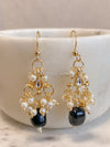 Naila Mini Pearly Drop Earrings - SOKORA JEWELSNaila Mini Pearly Drop Earringsstuds and tops