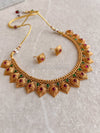 Najia small Temple Gold Set - Multicolour - SOKORA JEWELSNajia small Temple Gold Set - Multicolour