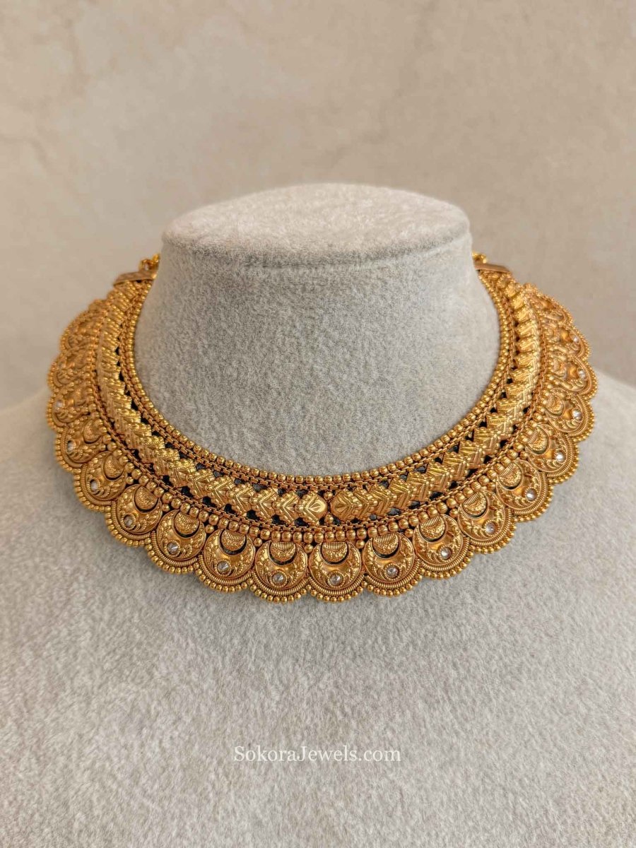 Najia Temple Gold Set - SOKORA JEWELSNajia Temple Gold Set
