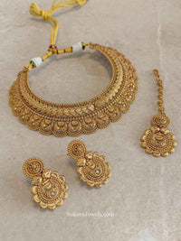 Najia Temple Gold Set - SOKORA JEWELSNajia Temple Gold Set
