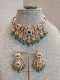Narinder Faux Kundan Choker Sets - SOKORA JEWELSNarinder Faux Kundan Choker Sets