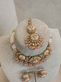 Narinder Faux Kundan Choker Sets - SOKORA JEWELSNarinder Faux Kundan Choker Sets