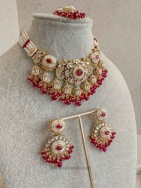 Narinder Faux Kundan Choker Sets - SOKORA JEWELSNarinder Faux Kundan Choker Sets