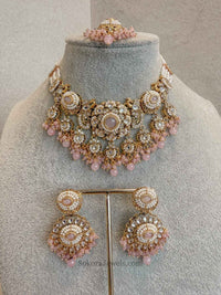 Narinder Faux Kundan Choker Sets - SOKORA JEWELSNarinder Faux Kundan Choker Sets