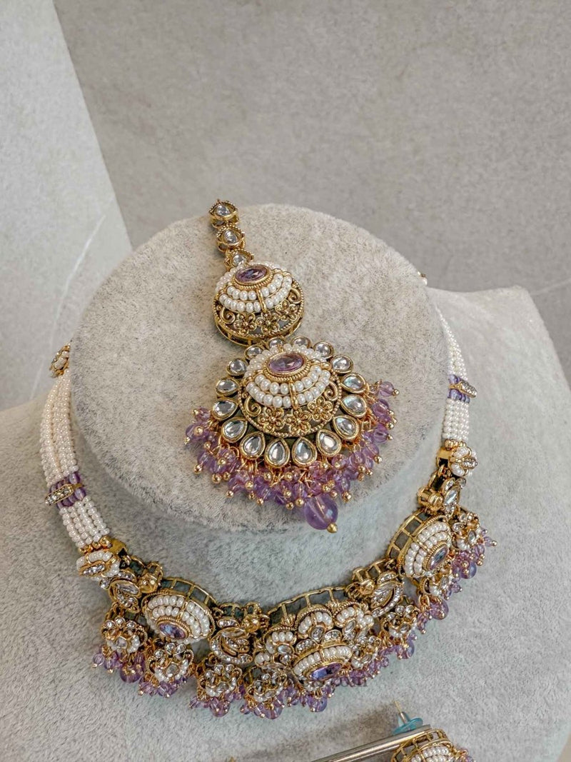 Narinder Faux Kundan Choker Sets - SOKORA JEWELSNarinder Faux Kundan Choker Sets