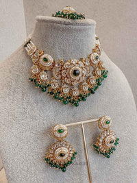 Narinder Faux Kundan Choker Sets - SOKORA JEWELSNarinder Faux Kundan Choker Sets