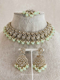 New! Mehak Golden Necklace sets - 12 Colour Option - SOKORA JEWELSNew! Mehak Golden Necklace sets - 12 Colour Option