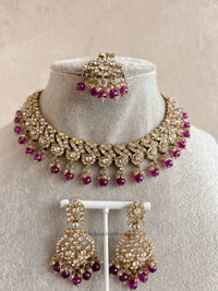 New! Mehak Golden Necklace sets - 13 Colour Option - SOKORA JEWELSNew! Mehak Golden Necklace sets - 13 Colour Option