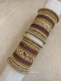 NEW Pernia Bangles Set - 4 Colour Options - SOKORA JEWELSNEW Pernia Bangles Set - 4 Colour OptionsBANGLES