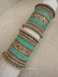 NEW Pernia Bangles Set - 4 Colour Options - SOKORA JEWELSNEW Pernia Bangles Set - 4 Colour OptionsBANGLES