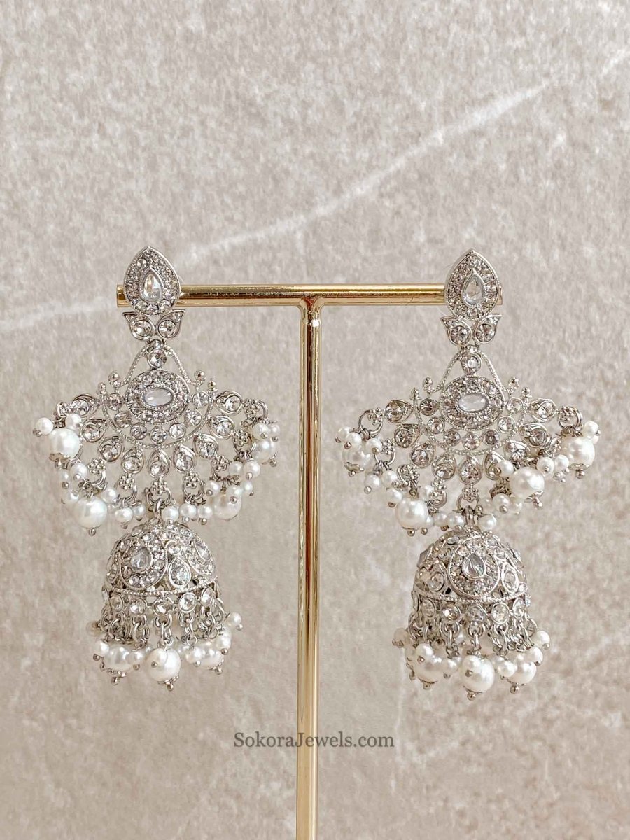 New Silver Necklace Set - 7 Colour Options - SOKORA JEWELSNew Silver Necklace Set - 7 Colour Optionsnecklace sets