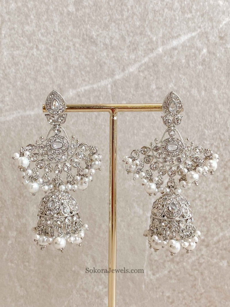 New Silver Necklace Set - 7 Colour Options - SOKORA JEWELSNew Silver Necklace Set - 7 Colour Optionsnecklace sets