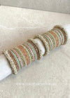 NEW! Thanjina Soft Pastels Bangle stack - SOKORA JEWELSNEW! Thanjina Soft Pastels Bangle stackBANGLES
