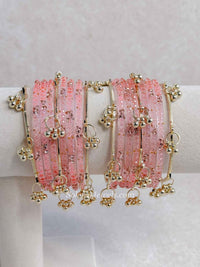 New! Viral Kashmiri Glass Bangle Set with Ghungroo - SOKORA JEWELSNew! Viral Kashmiri Glass Bangle Set with GhungrooBANGLES