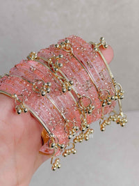 New! Viral Kashmiri Glass Bangle Set with Ghungroo - SOKORA JEWELSNew! Viral Kashmiri Glass Bangle Set with GhungrooBANGLES