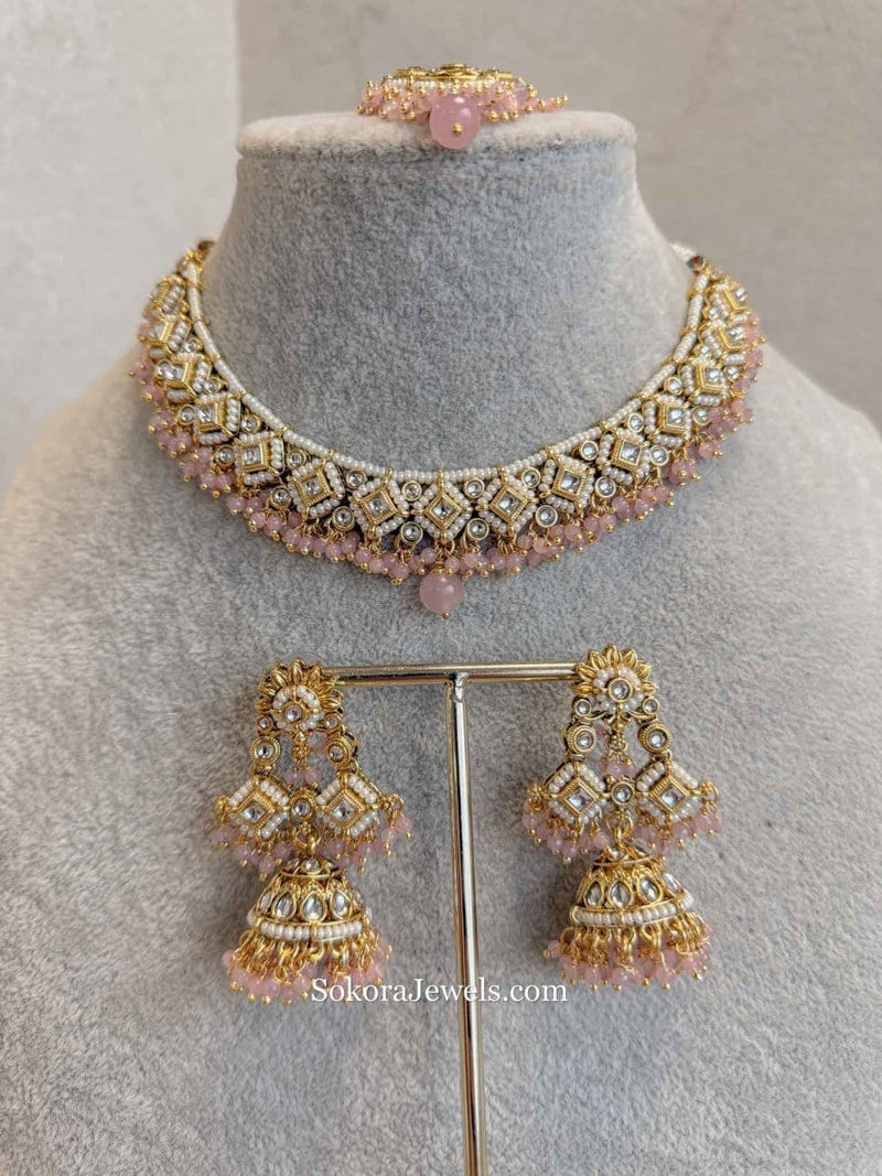 Nila Faux Kundan sets - SOKORA JEWELSNila Faux Kundan setsNECKLACE SETS