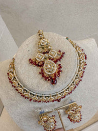 Nila Faux Kundan sets - SOKORA JEWELSNila Faux Kundan setsNECKLACE SETS