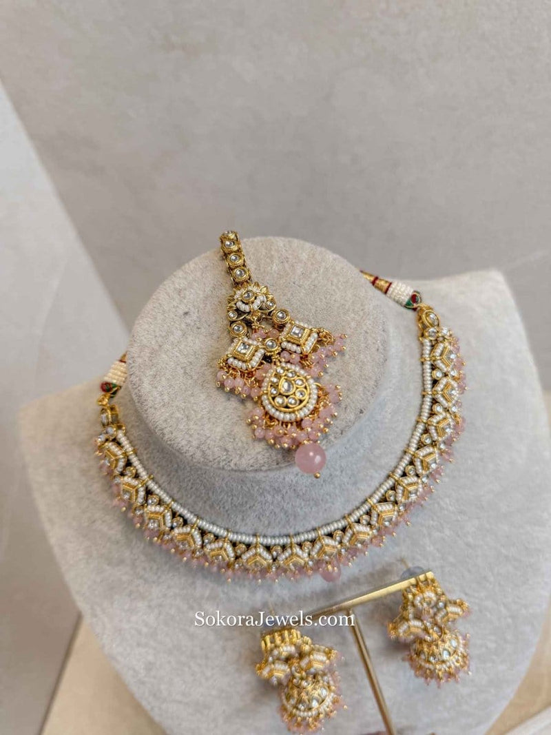 Nila Faux Kundan sets - SOKORA JEWELSNila Faux Kundan setsNECKLACE SETS
