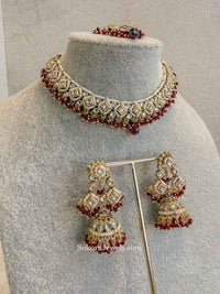 Nila Faux Kundan sets - SOKORA JEWELSNila Faux Kundan setsNECKLACE SETS