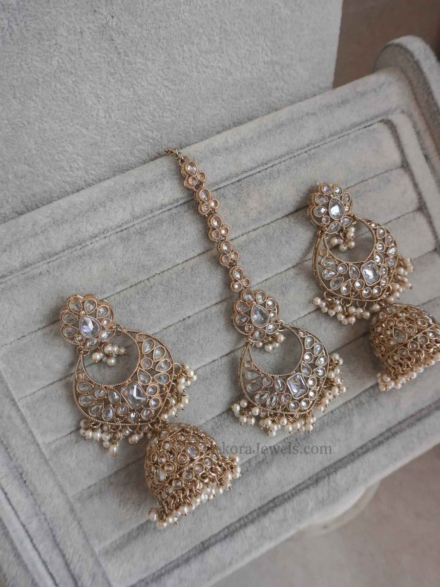 Nilam Bridal Necklace Set - SOKORA JEWELSNilam Bridal Necklace Set