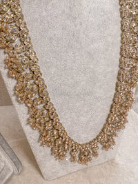 Nilam Long Necklace - Champagne - SOKORA JEWELSNilam Long Necklace - Champagne