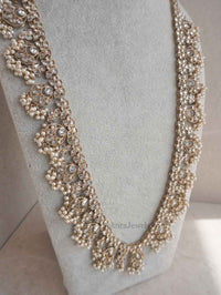 Nilam Long Necklace - Champagne - SOKORA JEWELSNilam Long Necklace - Champagne
