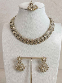 Nishma Golden Necklace sets - SOKORA JEWELSNishma Golden Necklace setsNECKLACE SETS