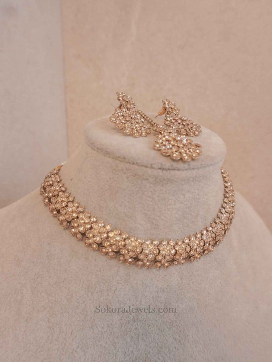 Nishma Necklace sets - 3 Colours - SOKORA JEWELSNishma Necklace sets - 3 ColoursNECKLACE SETS