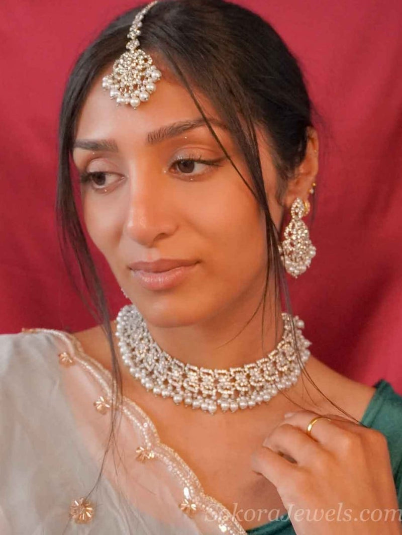 Nomia Silver Necklace sets - SOKORA JEWELSNomia Silver Necklace sets