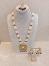 Noyaa Long Necklace Set - Purple - SOKORA JEWELSNoyaa Long Necklace Set - Purple