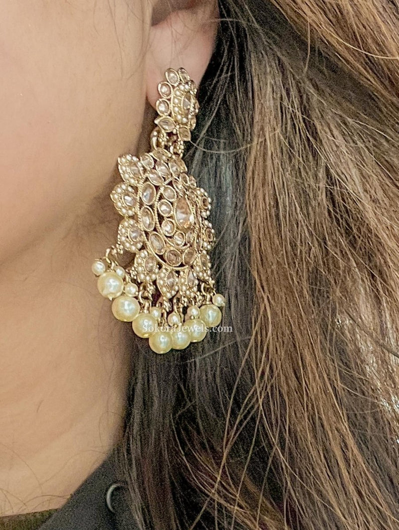 Nurshat Earrings - Golden - SOKORA JEWELSNurshat Earrings - Golden