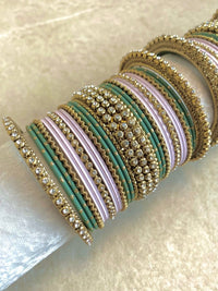 Olive and Pale Pink Bangle Stack - (Slightly Imperfect) (2.6 ONLY) - SOKORA JEWELSOlive and Pale Pink Bangle Stack - (Slightly Imperfect) (2.6 ONLY)BANGLES