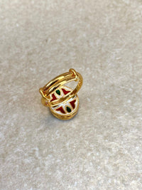 Oval Kundan Ring - SOKORA JEWELSOval Kundan RingRING