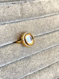 Oval Kundan Ring - SOKORA JEWELSOval Kundan RingRING