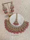 Sofia Golden Necklace Set - 18 Colour Options