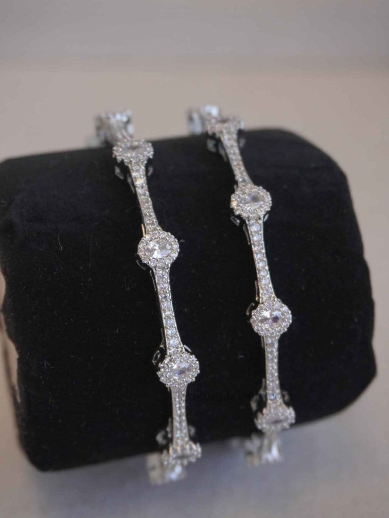 Pair of Diamante bangles - SOKORA JEWELSPair of Diamante banglesBANGLES