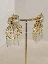 Pale Mint Mother of Pearl Earrings - SOKORA JEWELSPale Mint Mother of Pearl Earrings