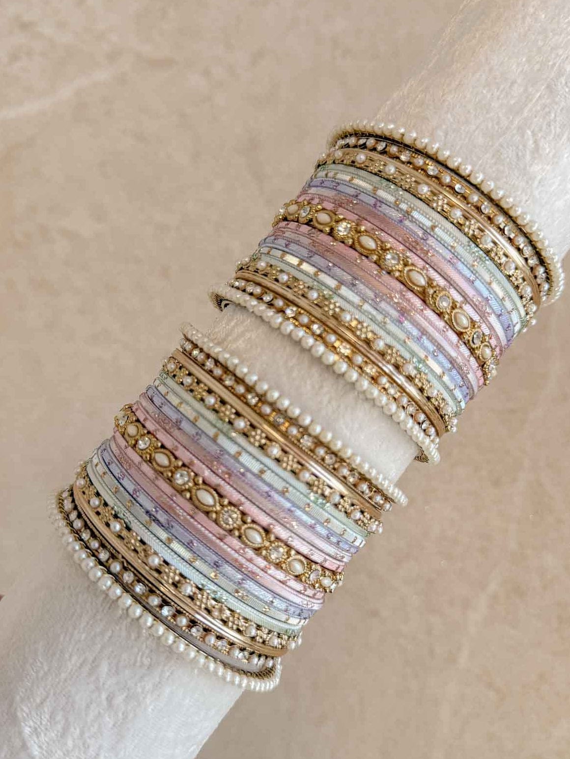 Pastel Posy Bangle Set - SOKORA JEWELSPastel Posy Bangle SetBANGLES