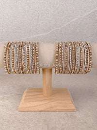 Pav Midi Pearly Bangle Set - 3 Colour Options - SOKORA JEWELSPav Midi Pearly Bangle Set - 3 Colour OptionsBANGLES