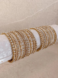 Pav Midi Pearly Bangle Set - 3 Colour Options - SOKORA JEWELSPav Midi Pearly Bangle Set - 3 Colour OptionsBANGLES