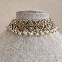 Pavan Choker - Pearl - SOKORA JEWELSPavan Choker - PearlChoker Sets